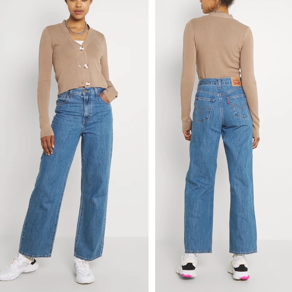 Levi’s High-Waisted Straight Leg Jeans